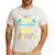 OMG It's My Dad's 40th Birthday Sweet 40 Years Old Men's Casual T-Shirt White