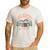 One Happy Dad First Birthday Camping Matching Family Party Men's Casual T-Shirt White