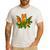Orange Cat Dragon Riding Animal Lover Mom Dad Kids Men's Casual T-Shirt White Orange Cat Dragon Riding Animal Lover Mom Dad Kids Men's Casual T-Shirt White