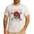 Pirate Dad Shirt Jolly Roger Crossbones Skull Halloween Men's Casual T-Shirt White Pirate Dad Shirt Jolly Roger Crossbones Skull Halloween Men's Casual T-Shirt White