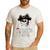 Pirate Papa Costume Jolly Roger Crossbones Pirate Dad Men's Casual T-Shirt White