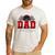 Pit Crew Race Car Racing Dad Family Birthday Party Men's Casual T-Shirt White