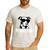 Pitbull Dad Men Pitbull Lover For Dog Dad American Flag Men's Casual T-Shirt White
