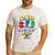 PJ Masks Group Shot Dad Of The Birthday Boy Logo Men's Casual T-Shirt White