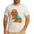 Poodle I Love Dad Tattoo Apparel Dog Dad Dads For Men Women Men's Casual T-Shirt White