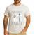 Proud Air Force Dad US Air Force Graduation Dad Men's Casual T-Shirt White