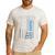 Proud Air Force Dad Of The US Air Force USA Flag Men's Casual T-Shirt White Proud Air Force Dad Of The US Air Force USA Flag Men's Casual T-Shirt White