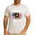 Proud To Be An Army Dad With American Flag Veteran Men's Casual T-Shirt White