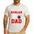 Proud Bowling Dad Of A Bowler Dad Bowling Father Men's Casual T-Shirt White