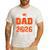 Proud Dad Of A 2026 Senior Basketball Graduation Family Men's Casual T-Shirt White