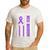 Proud NICU Dad Of NICU Warrior Micro Preemie Baby Father Men's Casual T-Shirt White