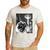 Pug Alien UFO Taking a Selfie Dog Mom Dad Men's Casual T-Shirt White Pug Alien UFO Taking a Selfie Dog Mom Dad Men's Casual T-Shirt White