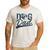 Pug Dog Dad Men Men's Casual T-Shirt White Pug Dog Dad Men Men's Casual T-Shirt White