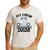 Race Car Racing Family Dada Pit Crew Birthday Party Men's Casual T-Shirt White