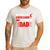 Red Cheer Dad Family Father Cheerleader Squad Men's Casual T-Shirt White