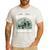 My Retirement Vehicle Riding Lawn Mower Retro Dad Men's Casual T-Shirt White