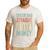 Retro Cheer Dad Straight Outta Money Men's Casual T-Shirt White