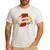 Retro Vintage US States Hoosier Daddy State Outline Desig Men's Casual T-Shirt White Retro Vintage US States Hoosier Daddy State Outline Desig Men's Casual T-Shirt White