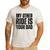 My Other Ride Is Your Dad Best Joke Dad Fathers Day Men's Casual T-Shirt White