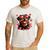 Rottweiler Heart Glasses Cute Rottie Dog Lover Mom Dad Kids Men's Casual T-Shirt White