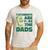 Saturdays Are Fore The Dads Golf Men's Casual T-Shirt White