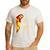 I Saw That I'm Telling Dad Religious Christian Jesus Men's Casual T-Shirt White