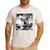 Shiba Inu Dog Dad Mom Graphic Selfie UFOs Weird Aliens Men's Casual T-Shirt White