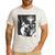 Siberian Husky Alien UFO Taking a Selfie Dog Mom Dad Men's Casual T-Shirt White