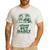 Silent But Dadly Father's Day Fart Dad Farting Vintage Men's Casual T-Shirt White