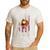 Softball Dad My Favorite Softball Player Calls Me Dad Men's Casual T-Shirt White