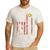 Softball Dad US Flag For Dad Men Patriotic Fathers Day Men's Casual T-Shirt White