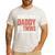Soon To Be Dad Twins Fatherhood Pregnancy Announcement New D Men's Casual T-Shirt White
