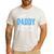 Soon To Be Daddy Again Est 2026 Dad Baby Announcement Men's Casual T-Shirt White