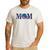 Space Mom Family Matching Dad Space Birthday Theme Party Men's Casual T-Shirt White