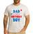 Spider Web Dad Of The Birthday Boy Men's Casual T-Shirt White