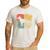 Square Retro German Shepherd Owner Dog Shepard Dad Mom Men's Casual T-Shirt White Square Retro German Shepherd Owner Dog Shepard Dad Mom Men's Casual T-Shirt White