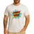 Super Dad Comic Book Superhero Father's Day Men's Casual T-Shirt White