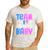 Team Healthy Baby Gender Reveal Pregnancy Mom Dad Men's Casual T-Shirt White Team Healthy Baby Gender Reveal Pregnancy Mom Dad Men's Casual T-Shirt White