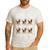 Things I Do In My Spare Time German Shepherd Dog Dad Mom Men's Casual T-Shirt White
