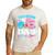 Touchdown Or Tutu Dad Loves You Gender Reveal Family Men's Casual T-Shirt White