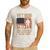 Vet Bod Like Dad Bod But With More Back Pain US Flag Veteran Men's Casual T-Shirt White Vet Bod Like Dad Bod But With More Back Pain US Flag Veteran Men's Casual T-Shirt White