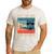 Vintage Best Cat Dad Ever Bump Fist Father's Day Cat Daddy Men's Casual T-Shirt White