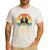 Vintage Boston Terrier Dad Dog Lovers Father's Day Tee Men's Casual T-Shirt White