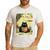 Vintage Japanese Cat Book Lovers Librarian Cat Dad Teacher Men's Casual T-Shirt White