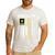 Vintage Proud Army Dad With American Flag Men's Casual T-Shirt White