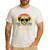 Vintage Pug Dad Dog Lovers Father's Day Tee Men's Casual T-Shirt White