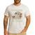 Vintage USA Flag Goldendoodle Doodle Dad Fathers Day Men Men's Casual T-Shirt White