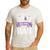 I Wear Purple For My Dad Pancreatic Cancer Support Men's Casual T-Shirt White