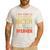 Weiner Dachshund Dad Drink Beer Hang With Dog Vintage Men's Casual T-Shirt White