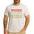 Weird Dads Build Character Vintage Men's Casual T-Shirt White Weird Dads Build Character Vintage Men's Casual T-Shirt White